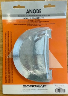 Zinkanod for Volvo SX